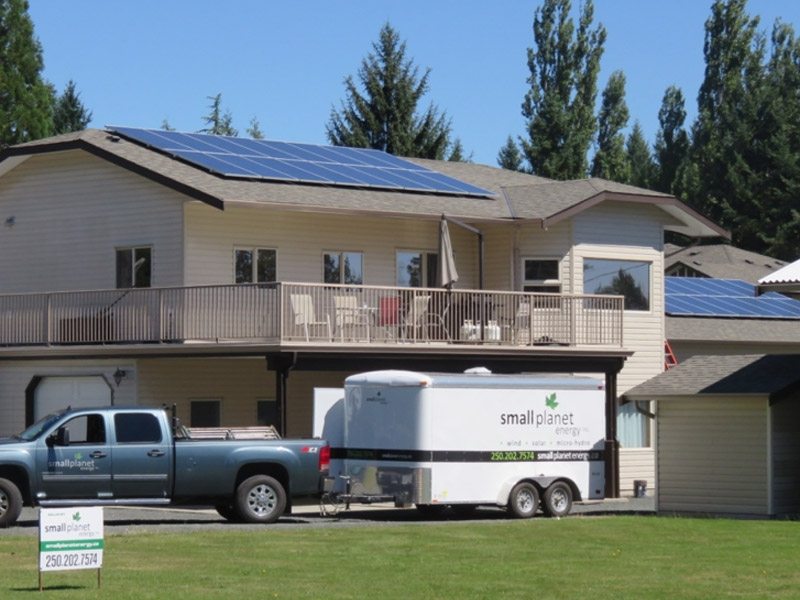 10kW Solar Grid-tie – Campbell River BC