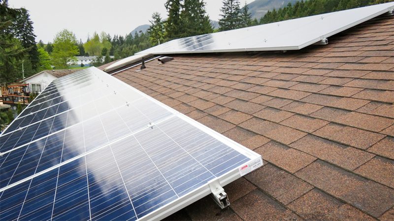 5.5kW Solar Grid-tie – Lake Cowichan BC