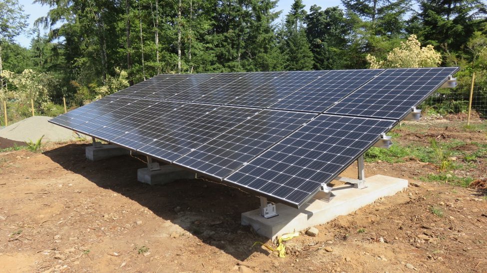 4.4kW Solar Grid-tie – Quadra Island BC